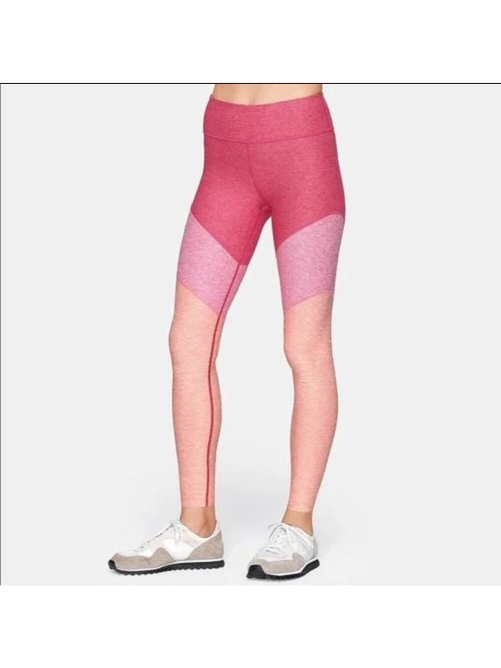 Outdoor Voices 7/8 Leggings Womens Size Small Flamingo Rose Clay Pink Activewear